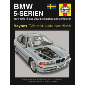 Reparationsbog Haynes - BMW 5-Serien (96 - 03) (Svensk Udgave)