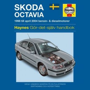 Reparationsbog Haynes - Skoda Octavia (98 - 04) (Svensk Udgave)