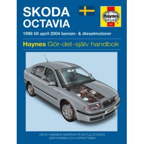 Reparationsbog Haynes - Skoda Octavia (98 - 04) (Svensk Udgave)