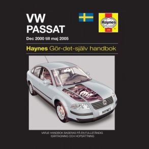 Reparationsbog Haynes - Volkswagen Passat (Dec 00 - Maj 05) (Svensk Udgave)