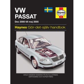 Reparationsbog Haynes - Volkswagen Passat (Dec 00 - Maj 05) (Svensk Udgave)