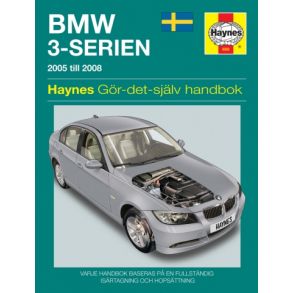Reparationsbog Haynes - BMW 3-Serien (05 - 08) (Svensk Udgave)