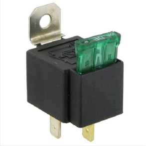 Arbejdsrel Med Sikringsholder 12V - Inkl. 30A Sikring