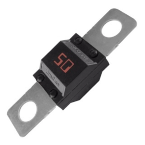 Midi sikring / Hovedsikring Sort - 50 AMP / 32V - 1 stk.