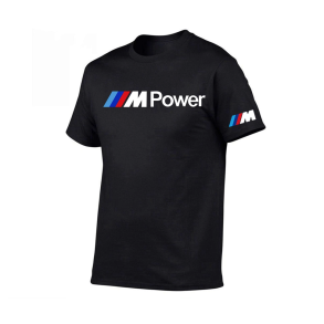BMW T-shirt Sort - BMW M-Power - Str. S-XXL