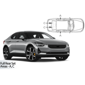 Solgardiner UV - Car Shades - Polestar 2 rg. 2019->