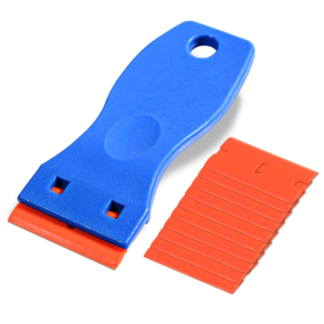 Plastikskraber Med Plastklinge & 10x Lse Blade