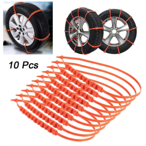 Snekdestrips - Frikrselsstrips Passer Op Til 22' Hjul - Antal 10 Stk