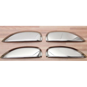 Drhndtag Cover i rustfri stl - Krom - Dacia Duster II rg. 2018->