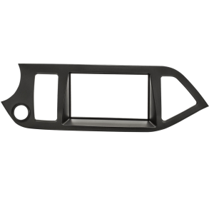 Radioramme 2DIN - Kia Picanto rg. 2011-2017 Sort - Med start/stop