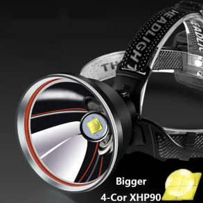 Pandelampe LED Genopladelig - Med Powerbank 6600 mAh - 500000LM