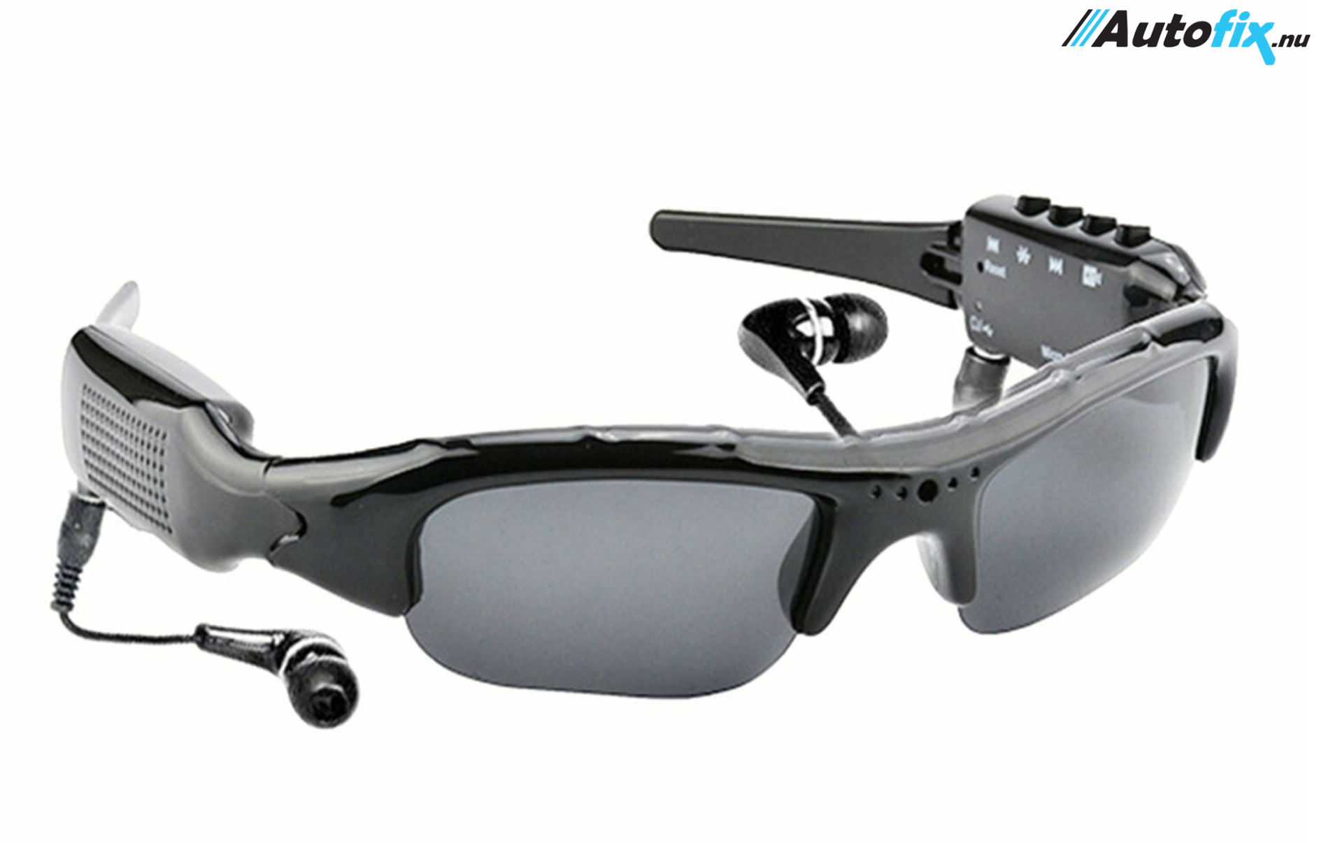 Solbriller med kamera 1920x1080P - 32GB SD-KORT - Overvågningskamera - Autofix.nu ApS