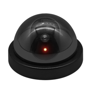 Dummy kamera - Til indendrs & udendrs - Sort