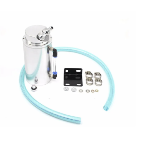 Oil Catch Tank Typ I - Aluminium Firkantet - Universal 160x80 mm