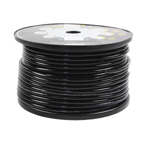 Stelkabel 9,6 mm - Sort CCA PC 8 RD - Slges i Lbende Meter