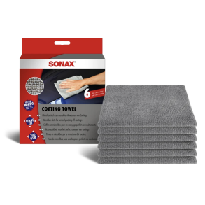 Microfiberklude 6 stk - Sonax Coating Towel - 6 stk (40x40 cm)