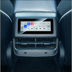 Justeringsskrm til bag Tesla Model 3 & Model Y - Til styring af klima, sdevarme og musik