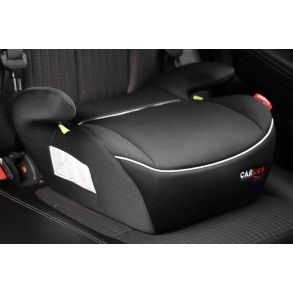 Selepude godkendt ECE I-Size - CarKids Alex Sort & Hvid - Brnehjde 125-150 cm