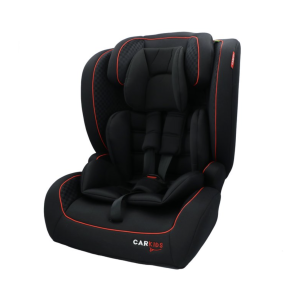 Autostol med isofix - Carkids Jessie I-size Sort & rd - Brnehjde 76-150 cm
