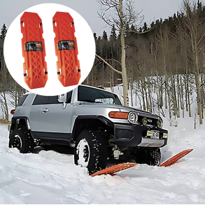 Frikrselsplader Universal - Rescue Track Extra Strong - Orange 2 stk (121x35 cm)