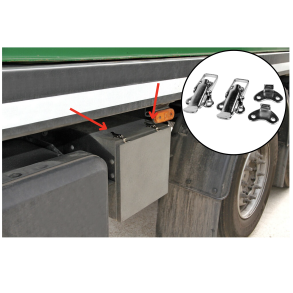 Hgtelukker universal - Til indvendig & udvendig brug - 2 stk