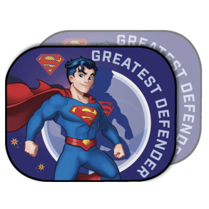 Solbeskytter til siderude - DC Superman - 44x35 cm (2 stk)