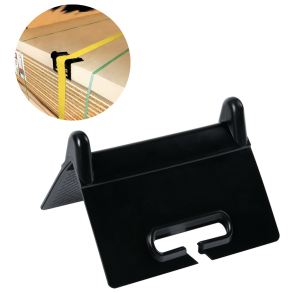 Plast kantbeskytter til bnd & remme - Sort 1 stk