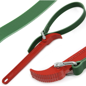 Oliefiltertang med spnde - Med Balatarem Strop - Justerbar 60-140 mm