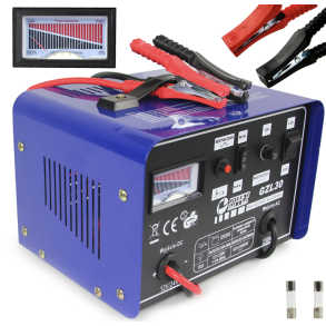 Batterilader 220V / 180AMP - Til 12V & 24V batterier - Med fast-charge funktion
