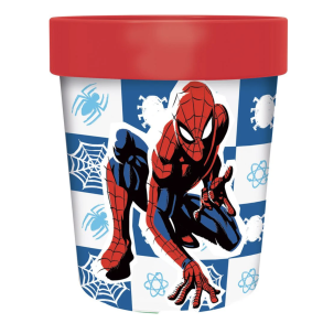 Krus med Disney Spiderman - Skridsikker bund - 260 ml