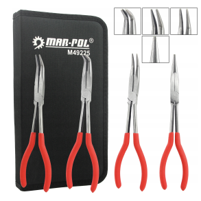 Spidstangs st 4 tnger - Ekstra lang & robust - Lngde 280 mm