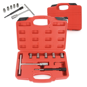 Vrktjsst til udskring af sde til dieseldyser - Universal 7 dele - Leveres i opbevaringskasse