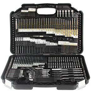 Bits- & borst med 246 dele - Robust vrktj - Leveres i praktisk opbevaringskasse