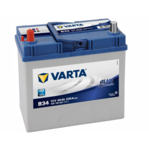 Bilbatteri - VARTA Blue Dynamic B34 - 545 158 033 (12 volt, 45 amp)