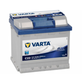 Bilbatteri - VARTA Blue Dynamic C22 - 552 400 047 (12 volt, 52 amp)
