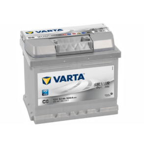 Bilbatteri - VARTA Silver Dynamic C6 - 552 401 052 (12 volt, 52 amp)