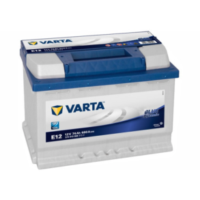 Bilbatteri - VARTA Blue Dynamic E12 - 574 013 068 (12 volt, 74 amp)
