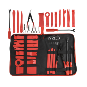 Afmonteringsvrktj 19 dele - Til bilens interir - Leveres i en opbevaringstaske