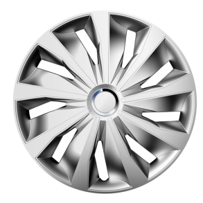 Hjulkapsler 4 stk. - Gorecki Grip Pro Silver - Str. 15''