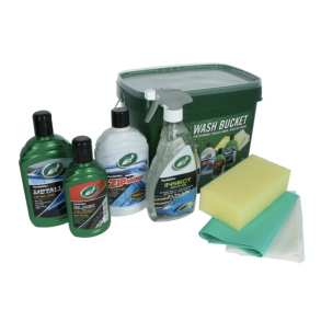 Bilpleje-Spand - Turtle wax 7 produkter - Ultimative bilpleje-kit