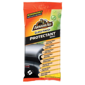 Armor All Glass Finish - Vinyl renseservietter - 20 stk.