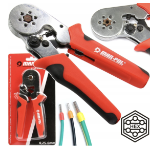 Krympetang / Kabelskotang - Til Ferrules kabelsko 0,25-6 mm 