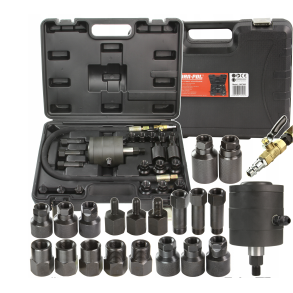 Trykluft afmonteringsvrktj til common rail Injektor - Universal 6-8 bar - Inkl. diverse tilbehr