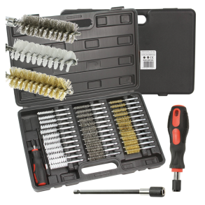 Rensebrste st til dyser og tndrrshoveder 38 dele - Universal 1/4