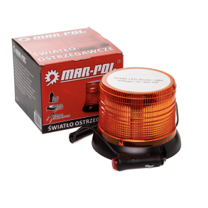 LED Advarselsblink 10-30V - 2 lysfunktioner & magnet fod - 40x LED dioder