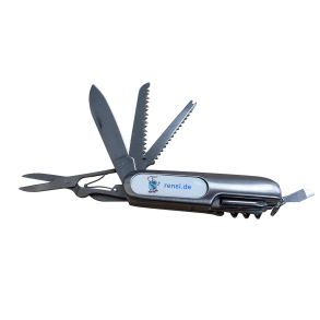 Multitool til outdoor 11-i-1 - Rensi Pocket Knife - Rustfri stl