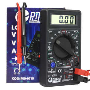Digitalt multimeter 10A - Universal - Prcis mleenhed