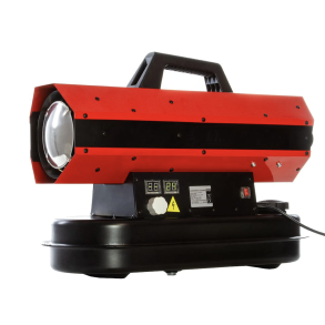 Diesel varmekanon 30 kW / 230V - Med LCD display & strk stlkonstruktion - 12 liters tank