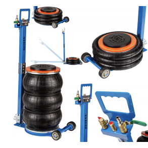 Donkraft pneumatisk 6000 kg. - Robust og drevet af trykluft - L�fteh�jde 14,5-40 cm