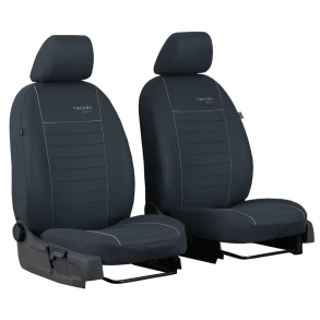 Skr�ddersyet s�deovertr�k til forstole - Trend Line Gr� - Ford Kuga Hybrid III �rg. 2019->